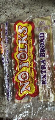 No Yolks, Enriched Egg White Pasta, Extra Broad