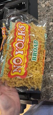 No Yolks, Enriched Egg White Pasta, Broad