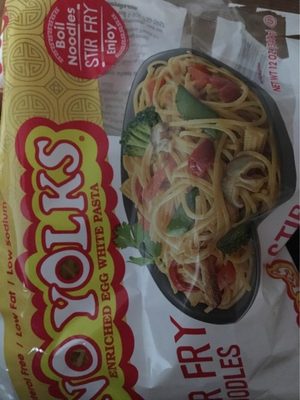 Enriched Egg White Pasta, Stir Fry Noodles