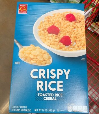Toasted Crispy Rice Cereal, Toasted Crispy Rice
