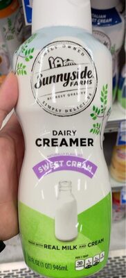 Sweet Cream Dairy Creamer, Sweet Cream