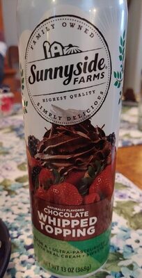 Chocolate Whipped Topping, Chocolate