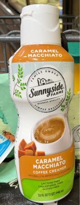 Caramel Macchiato Flavored Coffee Creamer, Caramel Macchiato
