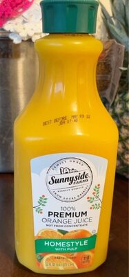 Homestyle With Pulp 100% Premium Orange Juice, Homestyle, Orange
