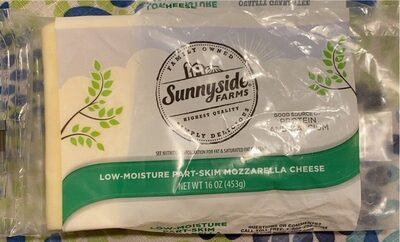 Mozzarella Low-Moisture Part-Skim Cheese, Mozzarella