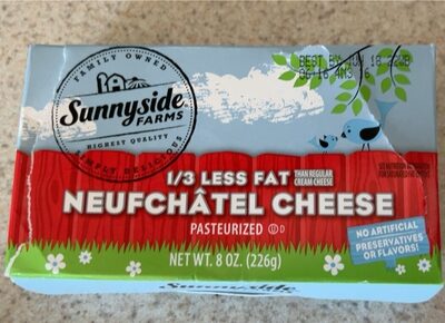 Neufchatel Pasteurized Cream Cheese, Neufchatel