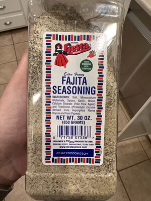 Fajita Seasoning, Fajita