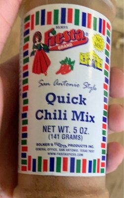 San Antonio Style Quick Chili Mix, San Antonio Style
