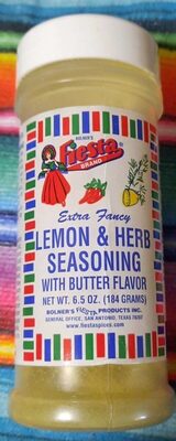 Lemon & Herb Seasoning With Butter Flavor, Lemon & Herb