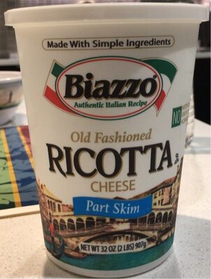 Part Skim Old Fashioned Ricotta Cheese