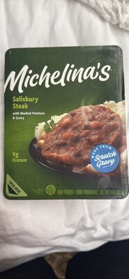Salisbury Steak With Mashed Potatoes & Gravy, Salisbury Steak