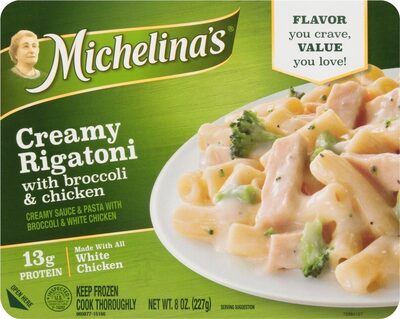 Creamy Rigatoni With Broccoli & Chicken Creamy Sauce & Pasta With Broccoli & White Chicken, Creamy Rigatoni With Broccoli & Chicken