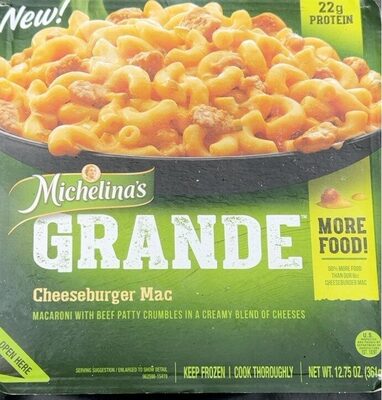 Cheeseburger Mac Macaroni With Beef Patty Crumbles In A Creamy Blend Of Cheeses, Cheeseburger Mac