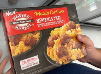 Meatballs With Mac & Cheese, Mac & Cheese