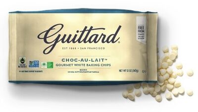 Choc-Au-Lait Gourmet White Baking Chips, Choc-Au-Lait Gourmet White Baking