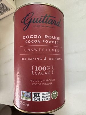 Unsweetened Cocoa Rouge Cocoa Powder, Unsweetened