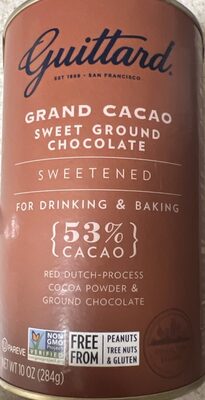 Grand Cacao Sweet Ground Chocolate, Grand Cacao