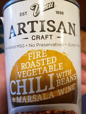 Fire Roasted Vegetable Chili With Beans & Wine, Fire Roasted Vegetable