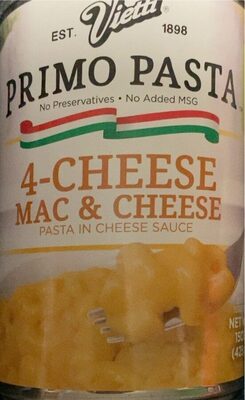 4-Cheese Mac & Cheese Pasta In Cheese Sauce, 4-Cheese Mac & Cheese