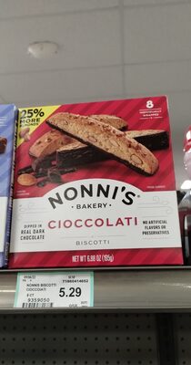 Real Dark Chocolate Cioccolati Biscotti, Real Dark Chocolate
