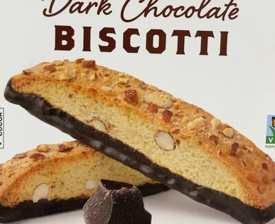 Almond Dark Chocolate Biscotti, Almond Dark Chocolate