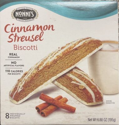 Cinnamon Streusel Biscotti, Cinnamon Streusel