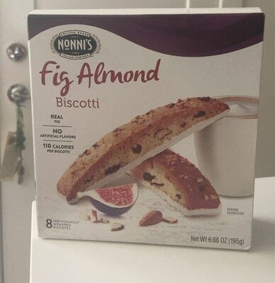Fig Almond Biscotti, Fig Almond
