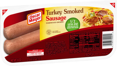 Hardwood Smoked Turkey Sausage, Hardwood Smoked
