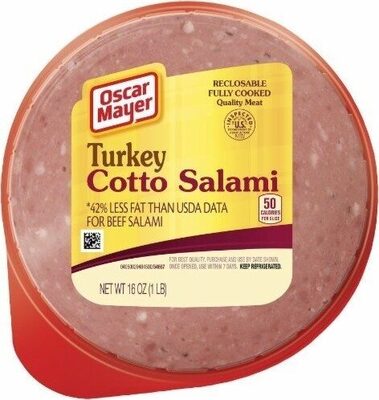 Original Turkey Cotto Salami, Original Turkey Cotto