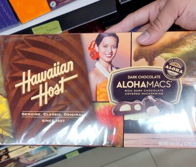 Hawaiian Host Alohamacs Dark Chocolate, 12 Count, 6 Oz