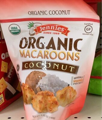 Coconut Organic Macaroons, Coconut