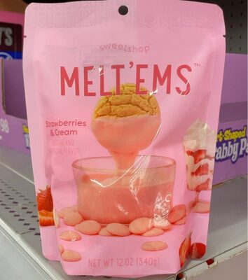 Strawberries & Cream Flavor Melt'Ems, Strawberries & Cream