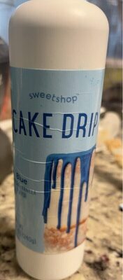 Blue Vanilla Flavor Cake Drip, Blue Vanilla