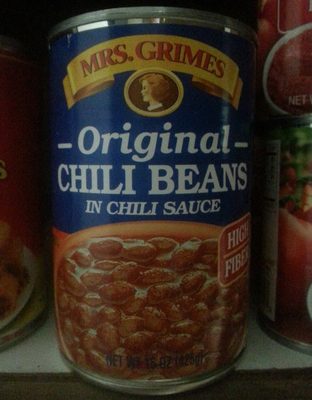 Chili Beans In Chili Sauce, Original