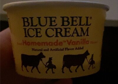 Homemade Vanilla Flavored Ice Cream, Homemade Vanilla