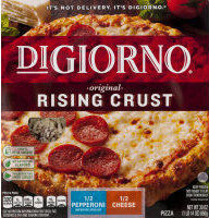 1/2 Pepperoni 1/2 Cheese Original Rising Crust Pizza, 1/2 Pepperoni 1/2 Cheese