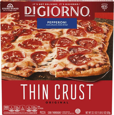 Pepperoni Original Thin Crust Pizza, Pepperoni