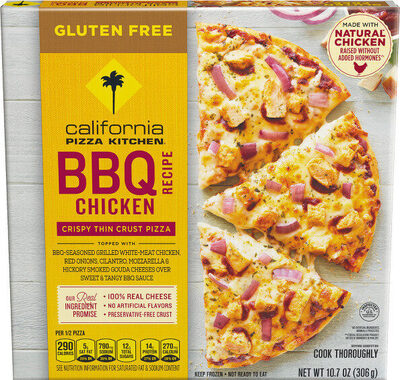 BBQ Chicken Recipe Crispy Thin Crust Pizza, BBQ Chicken Recipe