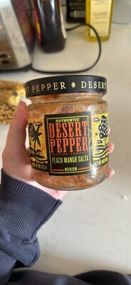 Peach Mango Salsa, Medium