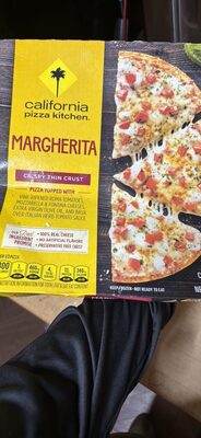 California Pizza Kitchen Margherita Recipe Frozen Pizza with Crispy Thin Crust, 15.5 Oz