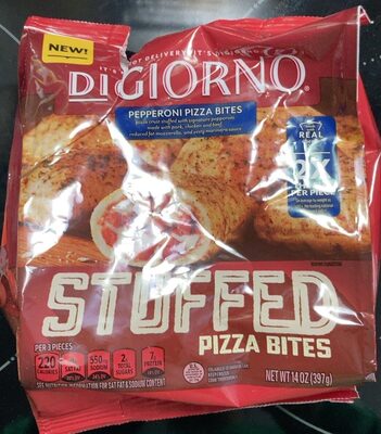 DIGIORNO Stuffed Bite Pepperoni 14oz Box