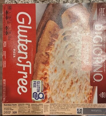 Four Cheese Mozzarella, Parmesan, Asiago & Romano Gluten Free Pizza, Four Cheese
