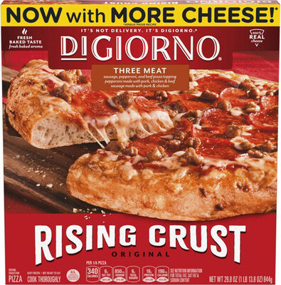 Original Three Meat Rising Crust Pizza