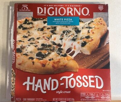 White Pizza Hand-Tossed Style Crust Pizza
