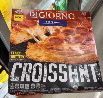 Pepperoni Croissant Crust Pizza, Pepperoni