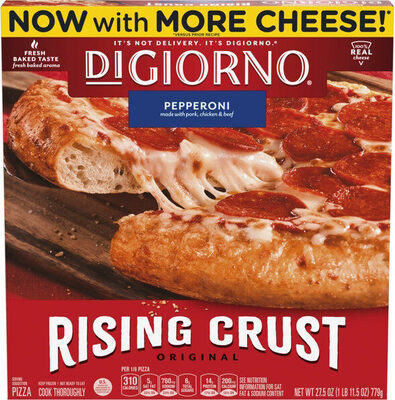 DiGiorno Original Rising Crust Frozen Pizza Pepperoni 12in 27.5oz Pack