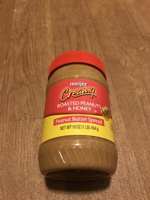 Creamy Roasted Peanuts & Honey Peanut Butter Spread, Creamy Roasted Peanuts & Honey