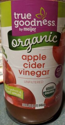Apple Cider Organic Vinegar, Apple Cider