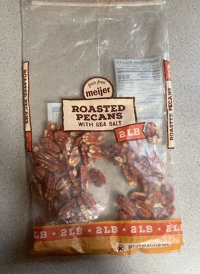 Roasted Pecans With Sea Salt, Roasted With Sea Salt