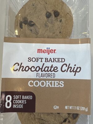 Chocolate Chip Soft Baked Cookies, Chocolate Chip